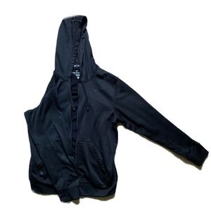 Black Nike Running zip up jacket, Small THERMA-FIT